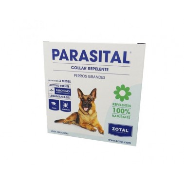 PARASITAL COLLAR REPELENTE PERRO GRANDE Antiparasitario para Perros