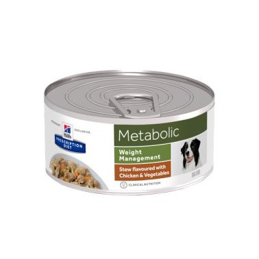 HILL´S CANINE METABOLIC STEW POLLO Y VERDURAS 156GR
