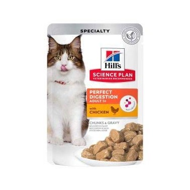 HILL'S SCIENCE PLAN GATO ADULTO POUCH PERFECT WEIGHT DE 85g