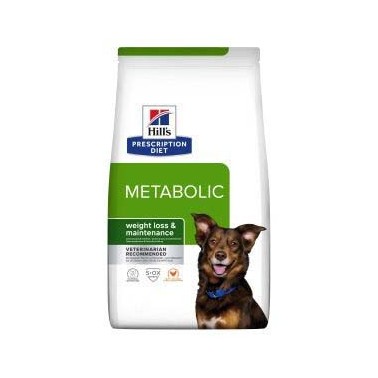 HILL'S PRESCRIPTION DIET PERRO ADULTO METABOLIC CON POLLO 12kg