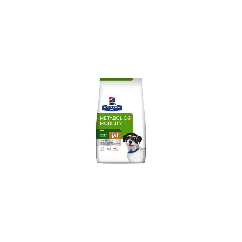HILL'S PRESCRIPTION DIET METABOLIC + MOBILITY PERRO ADULTO RAZA MINI 3Kg