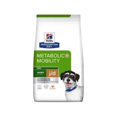 HILL'S PRESCRIPTION DIET METABOLIC + MOBILITY PERRO ADULTO RAZA MINI 6Kg