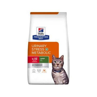 HILL'S PRESCRIPTION DIET GATO ADULTO C/D URINARY STRESS METABOLIC 8kg