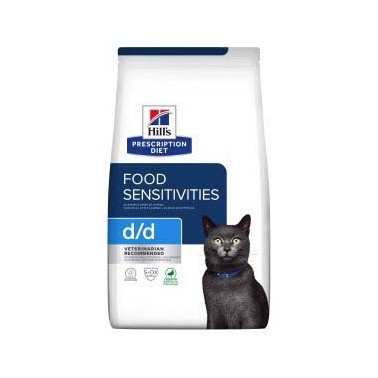 HILL'S PRESCRIPTIN DIET GATO ADULTO D/D ALLERGY & SKIN CARE CON PATO 1,5KG