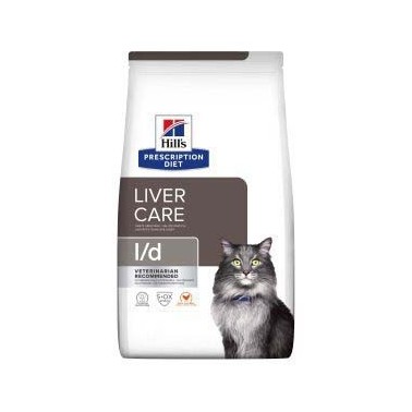 HILL'S PRESCRIPTION DIET GATO ADULTO L/D LIVER CARE CON POLLO 1,5 kg