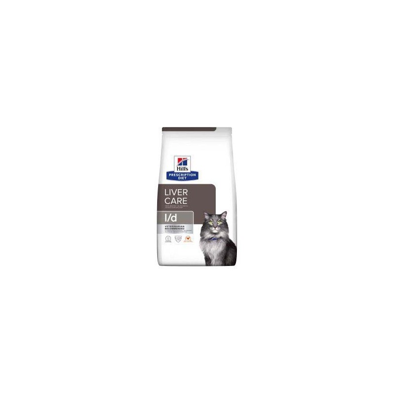 HILL'S PRESCRIPTION DIET GATO ADULTO L/D LIVER CARE CON POLLO 1,5 kg