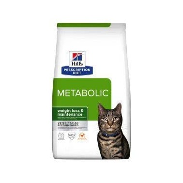 HILL'S PRESCRIPTION DIET GATO ADULTO METABOLIC SABOR POLLO 1,5kg