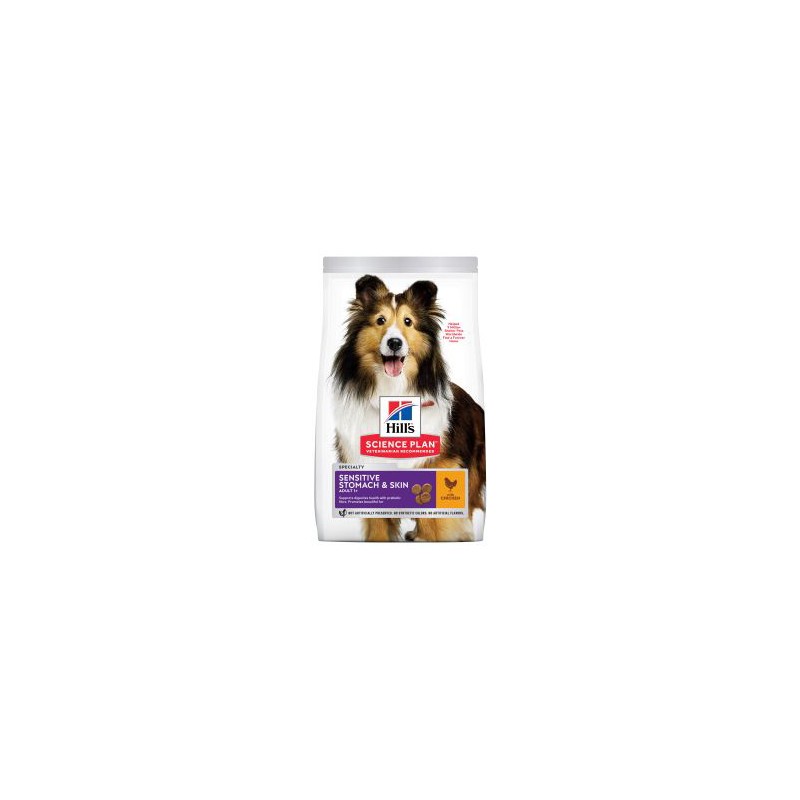 HILL'S SCIENCE PLAN PERRO ADULTO SENSITIVE STOMACH RAZAS MEDIANAS CON POLLO 2,5kg