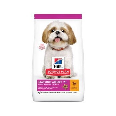 HILL'S SCIENCE PLAN PERRO MATURE RAZAS MINI Y PEQUENAS CON POLLO 6kg