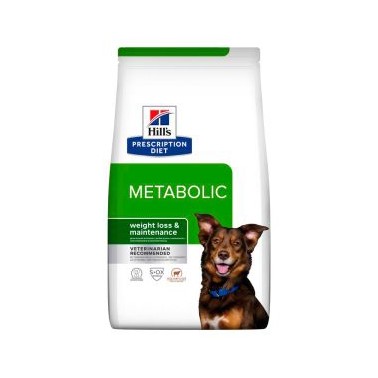 HILL'S PRESCRIPTION DIET METABOLIC PERRO ADULTO CORDERO Y ARROZ 1,5Kg