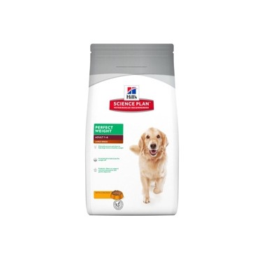 HILL'S SCIENCE PLAN PERRO ADULTO PERFECT WEIGHT RAZAS GRANDES CON POLLO 12kg