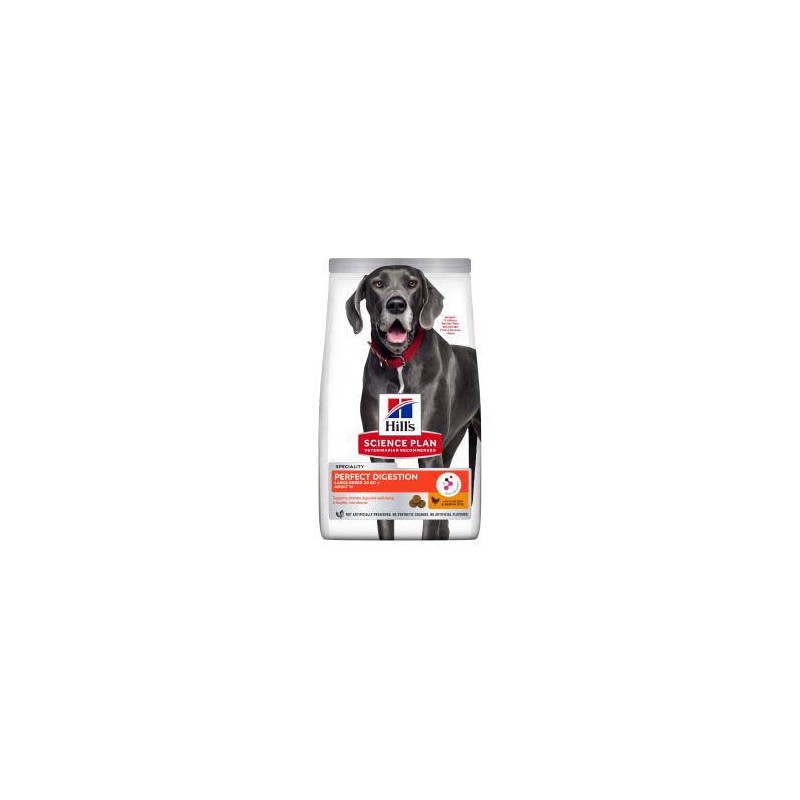 HILL'S SCIENCE DIET PERFECT DIGESTION PERRO ADULTO RAZA GRANDE 14Kg