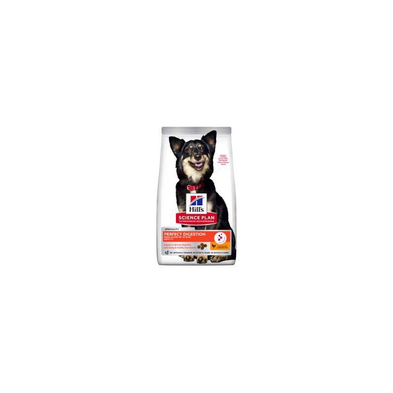 HILL'S SCIENCE DIET PERFECT DIGESTION PERRO ADULTO RAZA PEQUEÑA 1,5Kg