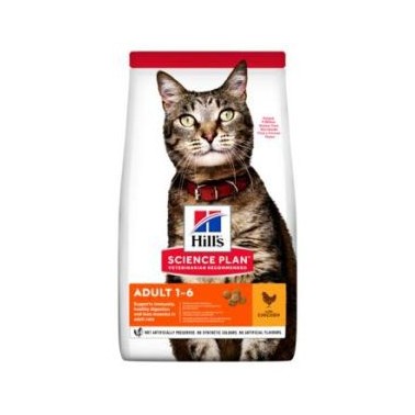 HILL'S SCIENCE PLAN GATO ADULTO CON POLLO 10kg