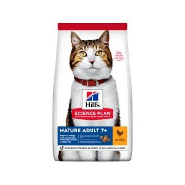 HILL'S SCIENCE PLAN GATO MATURE CON POLLO 10kg