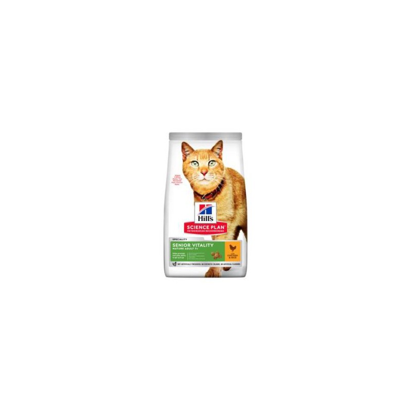 HILL'S SCIENCE PLAN GATO ADULTO MATURE SENIOR VITALITY CON POLLO 1,5kg