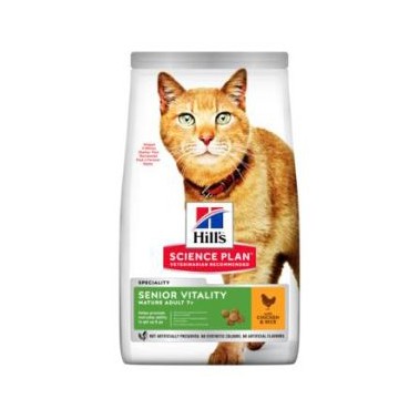HILL'S SCIENCE PLAN GATO ADULTO MATURE SENIOR VITALITY CON POLLO 1,5kg