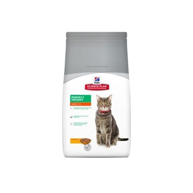 HILL'S SCIENCE PLAN GATO ADULTO PERFECT WEIGHT CON POLLO 3kg