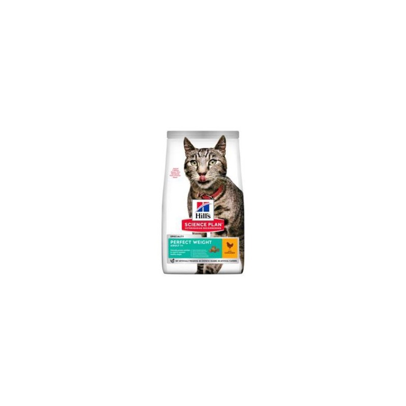 HILL'S SCIENCE PLAN GATO ADULTO PERFECT WEIGHT CON POLLO 7kg
