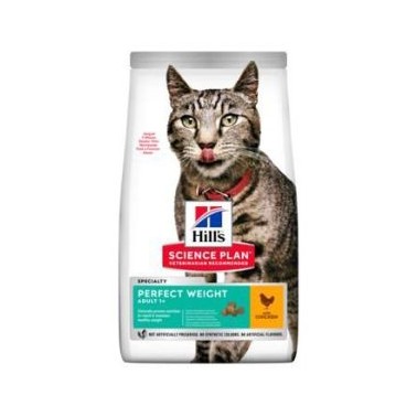 HILL'S SCIENCE PLAN GATO ADULTO PERFECT WEIGHT CON POLLO 7kg