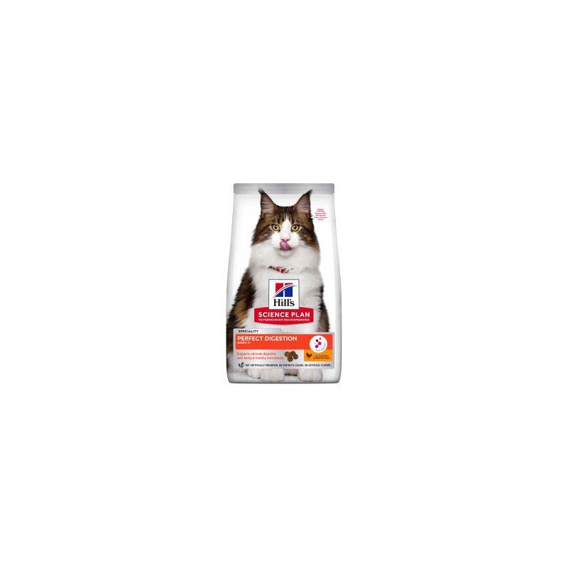 HILL'S SCIENCE DIET PERFECT DIGESTION GATO ADULTO 1,5Kg