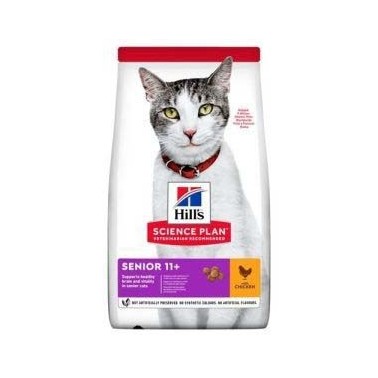 HILL'S SCIENCE PLAN GATO SENIOR 11 AÑOS CON POLLO 1,5kg