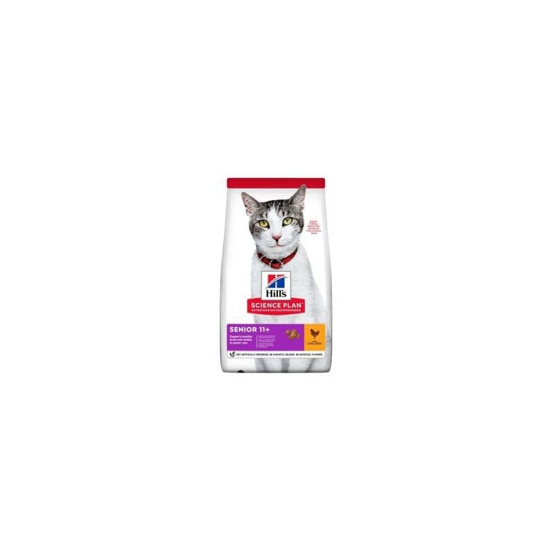 HILL'S SCIENCE PLAN GATO SENIOR 11 AÑOS CON POLLO 1,5kg
