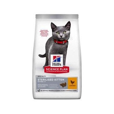 HILL'S SCIENCE PLAN STERELISED GATO KITTEN CON POLLO 7Kg