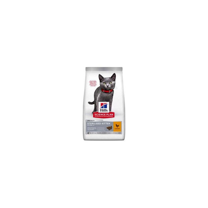 HILL'S SCIENCE PLAN STERELISED GATO KITTEN CON POLLO 7Kg