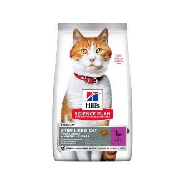 HILL'S SCIENCE PLAN STERILISED GATO JOVEN CON PATO 7Kg