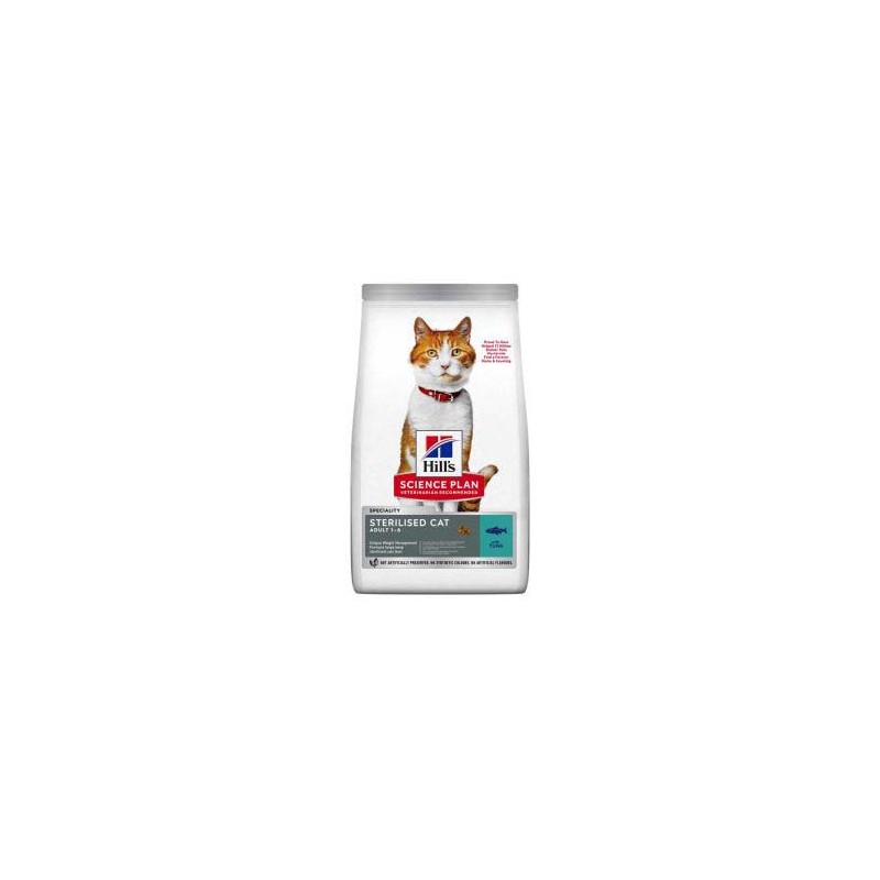 HILL'S SCIENCE PLAN GATO ADULTO STERILISED YOUNG CON ATUN 1,5kg