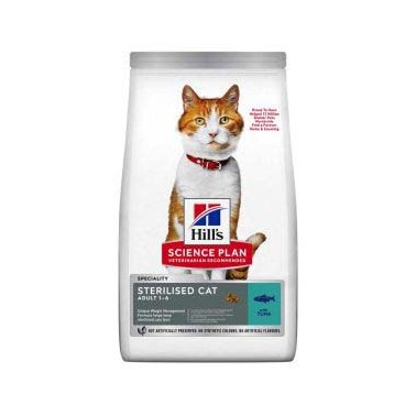 HILL'S SCIENCE PLAN GATO ADULTO STERILISED YOUNG CON ATUN 1,5kg