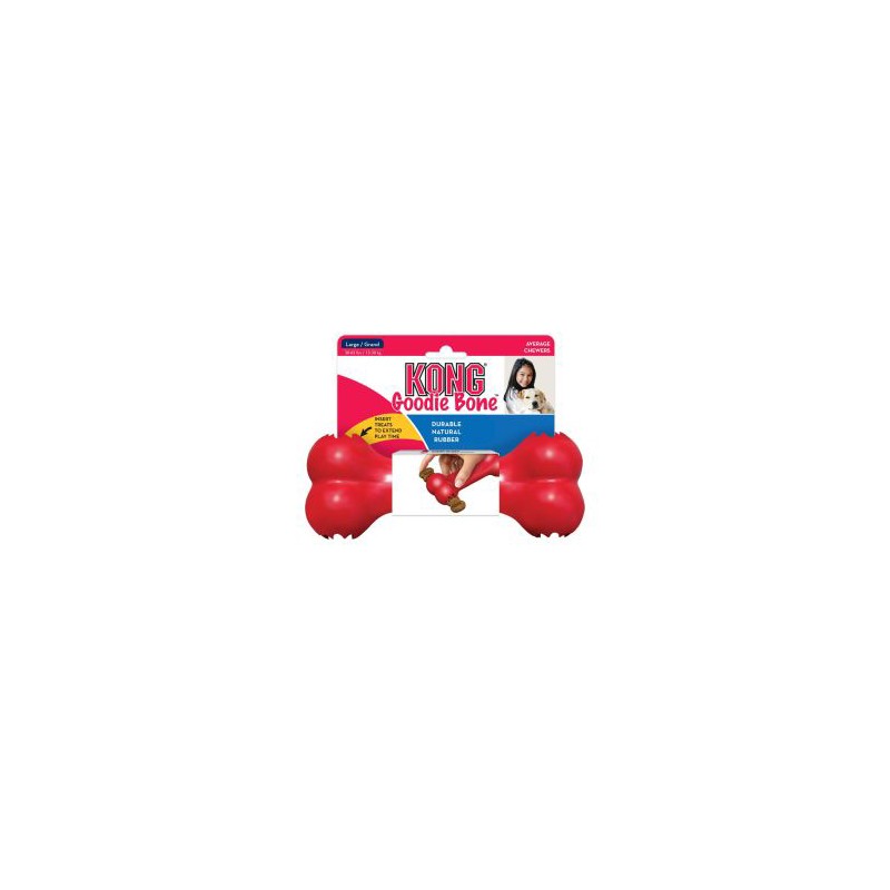 KONG GOODIE BONE ROJO TALLA L