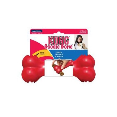 KONG GOODIE BONE ROJO TALLA S