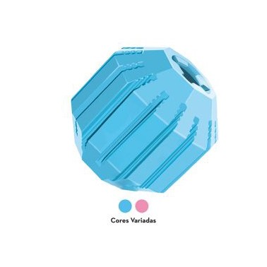 KONG PUPPY ACTIVITY BALL AZUL O ROSA TALLA M
