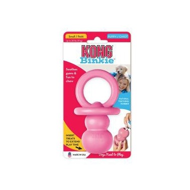 KONG PUPPY BINKIE AZUL O ROSA TALLA S