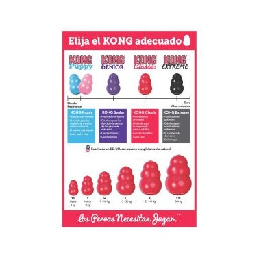 KONG ROJO TALLA M