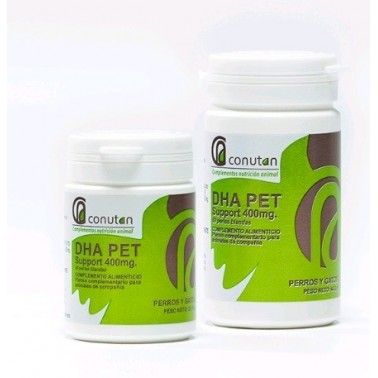 Dha pet support 400 mg 60 perlas .Conutan