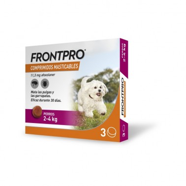 FRONTPRO 11 MG COMP MAST PERROS 2-4 KG