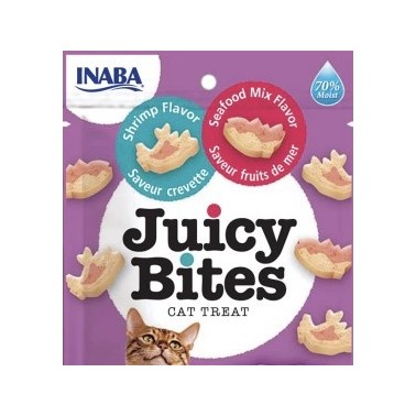 Churu Juicy Bites Gamba Y Marisco Para Gatos 1 paquete