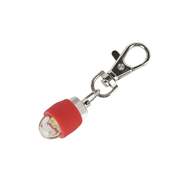 LLAVERO C LUZ LED MAXI SAFE ROJO 2,5x2cm