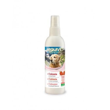 Colonia para perros aroma fresa - 125 ml