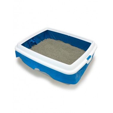 Rollo 8 bolsas para areneros grandes - higiene gatos - 50 x 38 cm