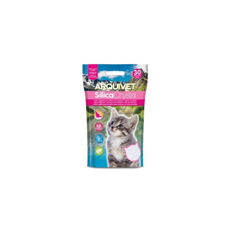 Silica Crystal para gatitos 3,8 L
