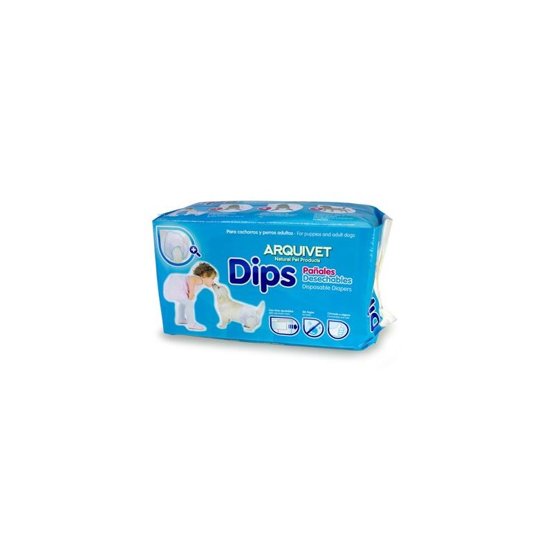 EMPAPADORES Dips / M - 35 x 45 cm (14 uds)