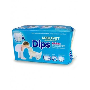 EMPAPADORES Dips / M - 35 x 45 cm (14 uds)