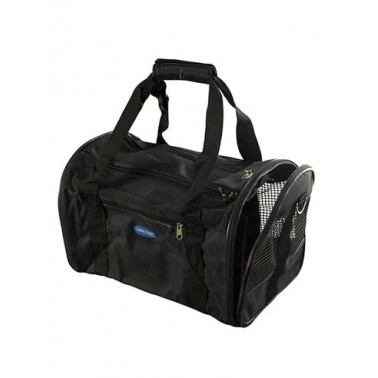 Bolso viaje plegable pequeña negra - 40 x 26 x 25 cm