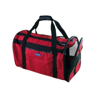 Bolso viaje plegable grande roja - 50 x 30 x 26 cm