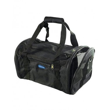 Bolso viaje plegable grande negra - 50 x 30 x 26 cm