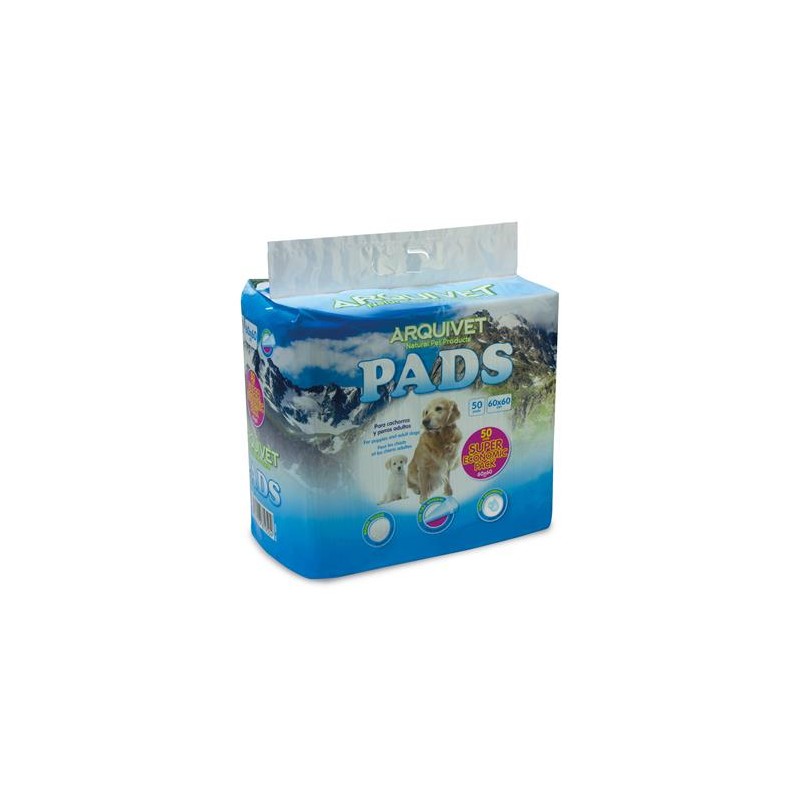 EMPAPADORES Pads Super economic Pack-60x60 cm - 50 unidades
